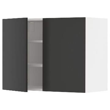 ИКЕА Настенный шкаф с полками METOD МЕТОД, 394.981.07 - Home Club