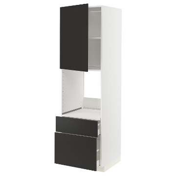 ИКЕА Высокий шкаф для духовки METOD МЕТОД / MAXIMERA МАКСИМЕРА, 594.979.89 - Home Club