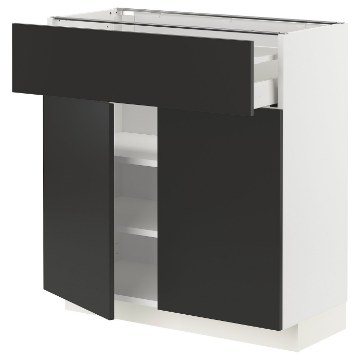 ІКЕА Підлогова шафа з шухлядою METOD МЕТОД / MAXIMERA МАКСИМЕРА, 694.984.84 - Home Club