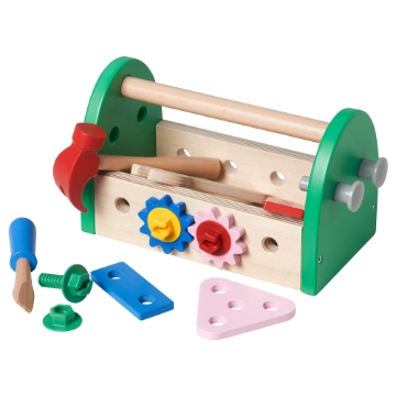 ИКЕА Набор игрушечных инструментов из 13 предметов BLOMFLUGA, 005.396.27 - Home Club