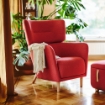 ИКЕА Обивочное кресло с подставкой для ног OSKARSHAMN, 994.853.38 - Home Club, изображение 4