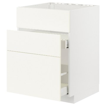 ИКЕА Напольный шкаф + 3 фронт. панели METOD МЕТОД / MAXIMERA МАКСИМЕРА, 295.071.74 - Home Club