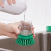ИКЕА Щетка для мытья посуды с дозатором VIDEVECKMAL, 905.567.02 - Home Club, изображение 4