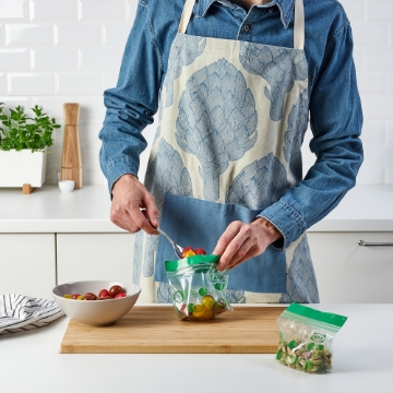 ИКЕА Сумка на молнии ISTAD ИСТАД, 005.536.75 - Home Club