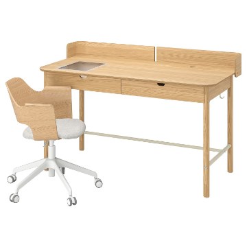 ИКЕА Письменный стол и стул RIDSPÖ / FJÄLLBERGET ФЬЕЛЛБЕРГЕТ, 595.027.83 - Home Club