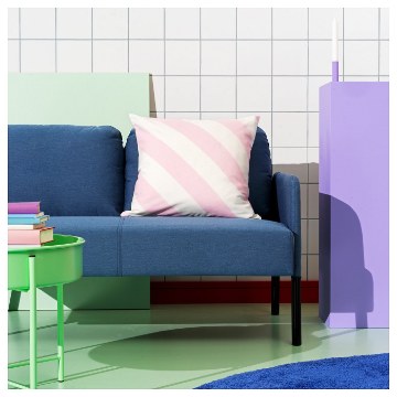 ИКЕА Наволочка LAGERMISPEL, 605.551.72 - Home Club