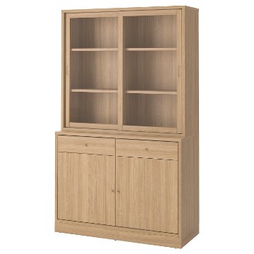 ИКЕА Комбинация раздвижных стеклянных дверей TONSTAD, 595.150.64 - Home Club