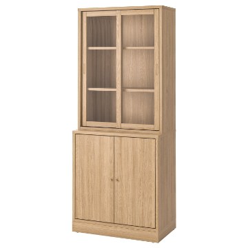 ИКЕА Комбинация раздвижных стеклянных дверей TONSTAD, 395.150.55 - Home Club