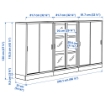 ИКЕА Комбинация с раздвижными дверями TONSTAD, 995.150.57 - Home Club, изображение 3