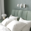 ИКЕА Обитый каркас кровати с матрасом TÄLLÅSEN, 695.371.12 - Home Club, изображение 7