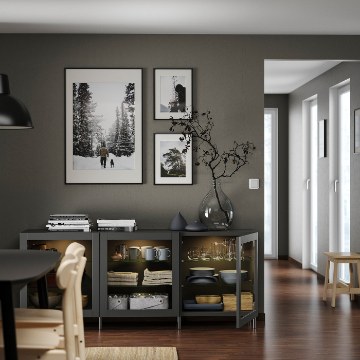 ІКЕА Комбінація з дверима BESTÅ БЕСТО, 695.080.77 - Home Club
