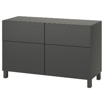 ІКЕА Комбінована стелажна система з дверцятами BESTÅ БЕСТО, 995.080.52 - Home Club