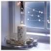 ИКЕА Неароматизированная блочная свеча VINTERFINT, 605.518.95 - Home Club, изображение 2