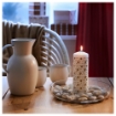 ИКЕА Неароматизированная блочная свеча VINTERFINT, 305.519.10 - Home Club, изображение 2