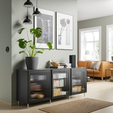 ІКЕА Комбінація з дверима BESTÅ БЕСТО, 495.080.78 - Home Club