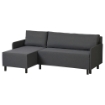 ІКЕА 3-місний розкладний диван з шезлонгом BRUKSVARA БРУКСВАРА, 805.759.04 - Home Club