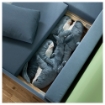 ИКЕА 3-местный диван-кровать с шезлонгом BRUKSVARA, 005.759.03 - Home Club, изображение 8