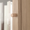 ІКЕА Книжкова шафа зі скляними дверцятами BILLY БІЛЛІ / OXBERG ОКСБЕРГ, 194.833.62 - Home Club, зображення 5
