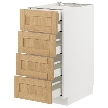 ИКЕА Напольный шкаф 4 фронт. панели METOD МЕТОД / MAXIMERA МАКСИМЕРА, 295.091.25 - Home Club