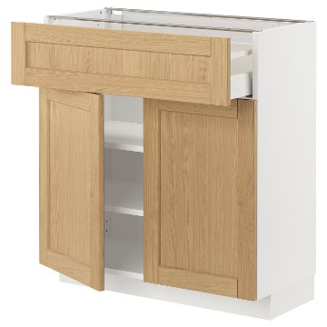 ІКЕА Підлогова шафа з шухлядою METOD МЕТОД / MAXIMERA МАКСИМЕРА, 195.092.96 - Home Club