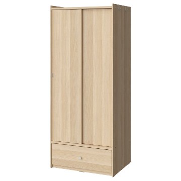 ИКЕА Шкаф с раздвижными дверями BRUKSVARA, 605.758.82 - Home Club