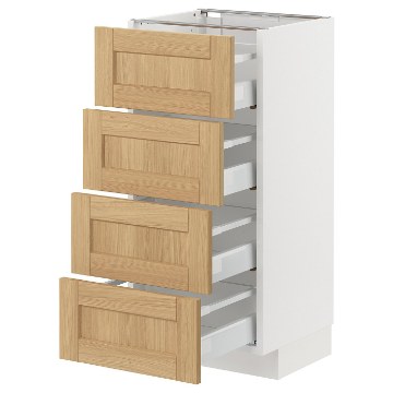 ИКЕА Напольный шкаф 4 фронт. панели METOD МЕТОД / MAXIMERA МАКСИМЕРА, 395.092.00 - Home Club