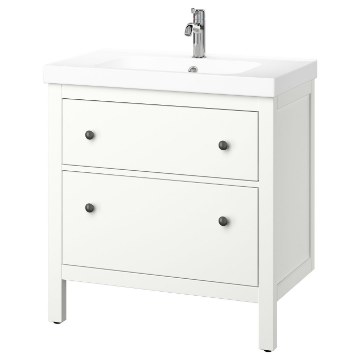 ИКЕА Шкаф для умывальника с ящиками HEMNES ХЕМНЭС / ORRSJÖN, 695.467.91 - Home Club