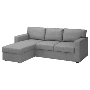 ИКЕА 3-местный диван-кровать с шезлонгом BÅRSLÖV, 805.415.94 - Home Club