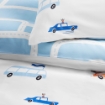 ИКЕА Комплект постельного белья из 3 частей с сумкой BERGFINK, 805.775.97 - Home Club, изображение 6