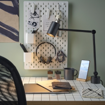 ИКЕА Настольная лампа NYMÅNE НИМОНЕ, 004.956.66 - Home Club