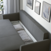 ІКЕА 3-місний розкладний диван HOLMSUND ХОЛЬМСУНД, 595.169.40 - Home Club, зображення 5