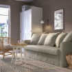 ІКЕА 3-місний розкладний диван HOLMSUND ХОЛЬМСУНД, 595.169.35 - Home Club, зображення 3