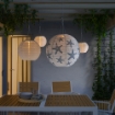 ИКЕА Подвесной светильник на солнечных батареях. LED SOLVINDEN СОЛВИДЕН, 705.139.78 - Home Club, изображение 2