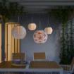 ИКЕА Подвесной светильник на солнечных батареях. LED SOLVINDEN СОЛВИДЕН, 805.139.49 - Home Club, изображение 2