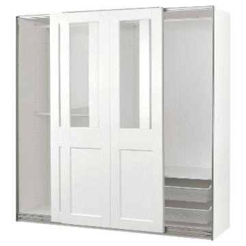 ІКЕА Шафа з розсувними дверцятами PAX ПАКС / GRIMO ГРИМО, 095.022.62 - Home Club