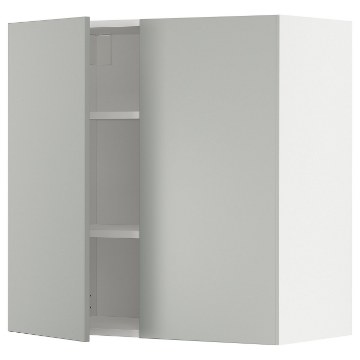 ИКЕА Настенный шкаф с полками METOD МЕТОД, 395.384.05 - Home Club
