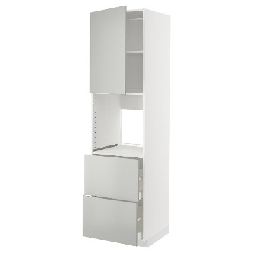 ИКЕА Высокий шкаф для духовки METOD МЕТОД / MAXIMERA МАКСИМЕРА, 295.393.87 - Home Club