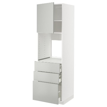 ИКЕА Высокий шкаф для духовки METOD МЕТОД / MAXIMERA МАКСИМЕРА, 495.389.85 - Home Club