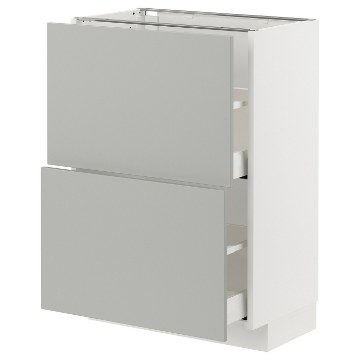 ИКЕА Стойка с двумя ящиками METOD МЕТОД / MAXIMERA МАКСИМЕРА, 395.385.42 - Home Club