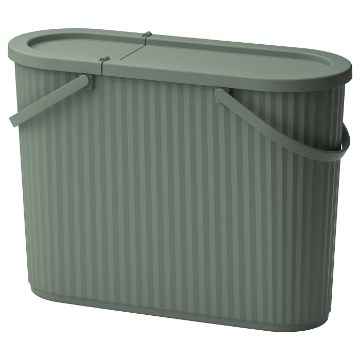 ИКЕА Корзина с крышкой DAMMÄNG, 005.599.79 - Home Club