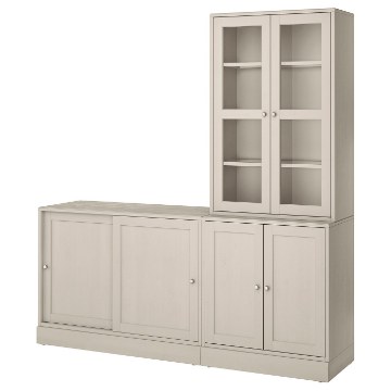 ИКЕА Комбинация с раздвижными дверями HAVSTA ХАВСТА, 695.348.30 - Home Club