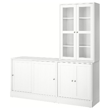 ИКЕА Комбинация с раздвижными дверями HAVSTA ХАВСТА, 395.348.36 - Home Club