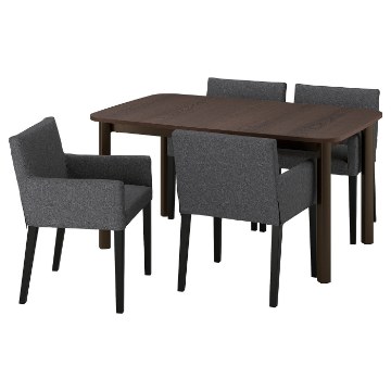 ІКЕА Стіл і 4 стільці STRANDTORP СТРАНДТОРП / MÅRENÄS, 095.692.95 - Home Club
