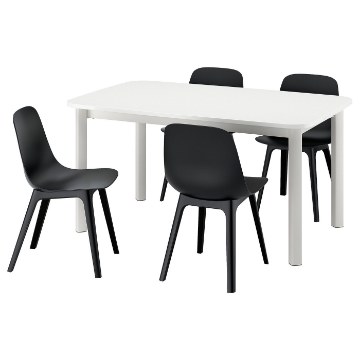 ІКЕА Стіл і 4 стільці STRANDTORP СТРАНДТОРП / ODGER ОДГЕР, 795.689.28 - Home Club