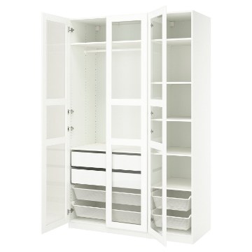 ИКЕА Комбинация шкафов PAX ПАКС / TYSSEDAL ТИССЕДАЛЬ, 295.753.75 - Home Club