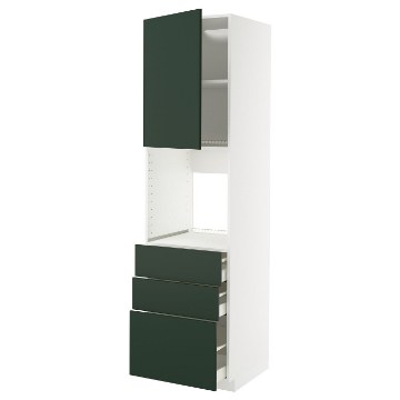 ИКЕА Высокий шкаф для духовки METOD МЕТОД / MAXIMERA МАКСИМЕРА, 395.567.67 - Home Club
