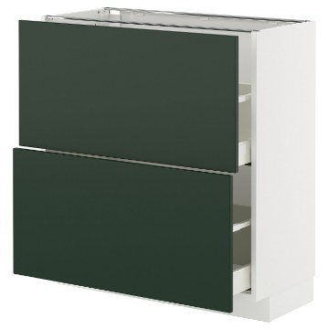 ИКЕА Стойка с двумя ящиками METOD МЕТОД / MAXIMERA МАКСИМЕРА, 295.567.63 - Home Club
