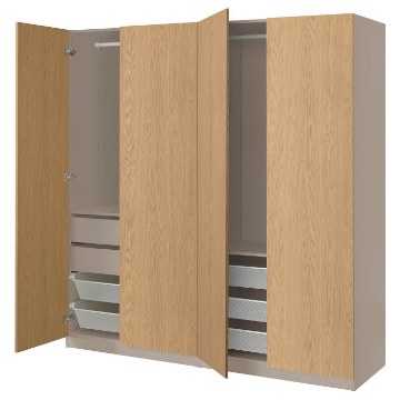 ИКЕА Комбинация шкафов PAX ПАКС / STORKLINTA, 895.627.75 - Home Club