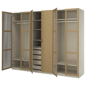 ИКЕА Комбинация шкафов PAX ПАКС / TONSTAD, 195.499.28 - Home Club
