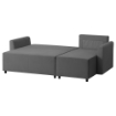 ІКЕА 3-місний розкладний диван з шезлонгом BRISSUND, 605.808.69 - Home Club, зображення 2
